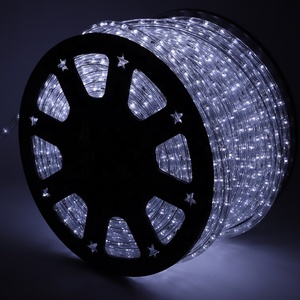 Guirlandes lumineuses flexibles étanches 110v 220v en PVC <span class=keywords><strong>multicolores</strong></span>, guirlandes lumineuses LED pour extérieur 10m 100m, décorations de Noël, guirlandes lumineuses LED - Product Image 4