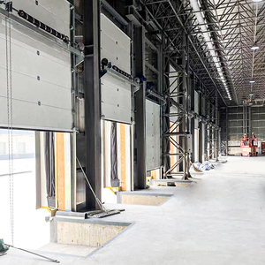 <span class=keywords><strong>Porte</strong></span> <span class=keywords><strong>sectionnelle</strong></span> isolée <span class=keywords><strong>Porte</strong></span> de quai à chocs flexible <span class=keywords><strong>Porte</strong></span> <span class=keywords><strong>sectionnelle</strong></span> à chocs Portes sectionnelles sectionnelles en acier - Product Image 6