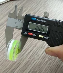 Bon marché Prix 15*8mm Mini flacons à niveau à bulle Circulaires et tubulaires Divers types de flacons à niveau à bulle - Product Image 3