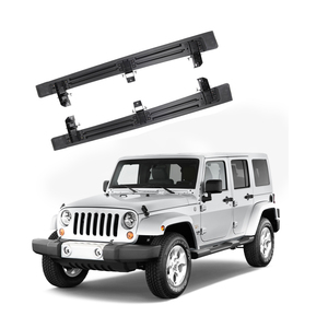 Marchepieds latéraux tout-terrain en alliage d'aluminium JOESHIER, vente en gros d'usine, luxe pour JEEP Wrangler JL 2018-2026 4 portes - Product Image 2