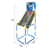 Machine de pointage électronique sportive et de tir, panier de basket-ball pour enfants, avec cadre de score montable pour le comptage en stade