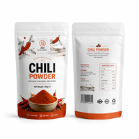Sachet alimentaire personnalisé imprimé, refermable avec fermeture éclair, barrière aromatique, pour épices, herbes et condiments, vente en gros