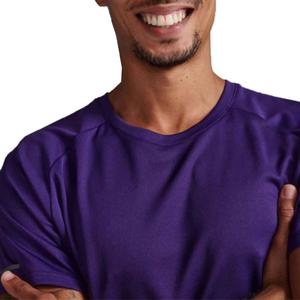 เสื้อออกกำลังกายผู้ชายแบบไร้ตะเข็บ แห้งเร็ว แขนสั้น กระชับสัดส่วน ผ้าถัก - Product Image 6