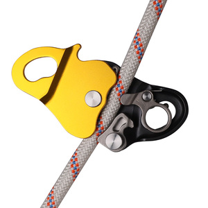 Nhiệm Vụ Nặng Nề Song Song Dây Mùa Thu Bảo Vệ Đôi Ròng Rọc Zip Dòng Duy Nhất Ròng Rọc Mùa Thu Bắt Leo Cho Ngành Công Nghiệp Nặng Nhôm - Product Image 5