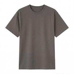 T-shirt da uomo vintage personalizzata con logo, in jersey di cotone pesante - 5XL, colore antracite Sorona 190g, a maniche corte, vestibilità regolare - Product Image 5