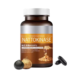 Cápsulas de Nattokinasa Orgánica Natural Halal de Vitahealthy, Suministro de Fábrica de Marca Privada OEM/ODM, 60 Unidades, 2 Cápsulas por Dosis, No Apto para Niños - Product Image 4
