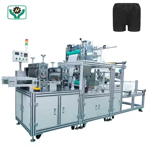 Disposable Briefs Making Machine Fully Automatic Disposable Spa Nonwoven Briefs Underwear Making Machine