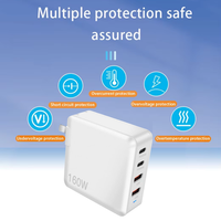 Usine directe 20W 25W 30W 45W 50W 65W 100W 150W 160W PD PPS mur USB chargeurs de téléphone portable rapides 160w Supervooc chargeur Type c