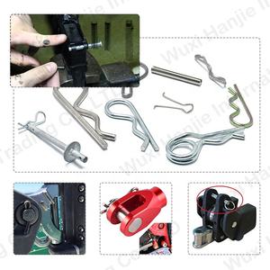 Goupilles de chape à tête plate cylindrique filetée CNC Din1444 avec finition unie - Product Image 6