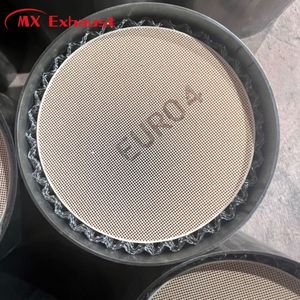 Оптовая цена запасные части керамический/металлический каталитический нейтрализатор сотовый держатель для выхлопной глушителя OBD1/2 Euro4/5/6 - Product Image 4