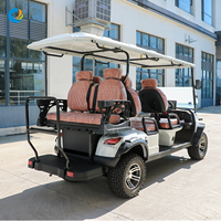 Voiturette de golf électrique Robetaa 2026, nouveau design, 6 places, homologuée CE, pour parcours de golf