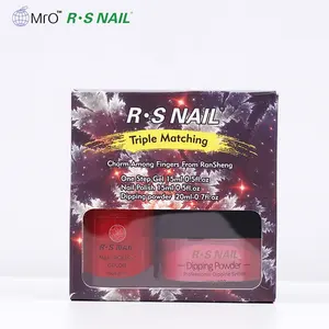 OEM ODM Manufacture Fast Drying Dipping Powder Kit with Nail Polish Free Samples Uv/led Gel Polish 1 Kit 15ml/20g 1 Years