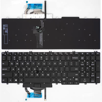 UK Keyboard Laptop AS untuk Dell Presisi 5500 3501 3540 3541 Notebook Keyboard Internal untuk Latitude 3500 5501 Keyboard Laptop