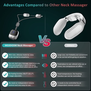 15min Auto Off Mini Electric Pulse Body Relaxation Portable Skin Care Beauty <b>Massager</b> - Product Image 4