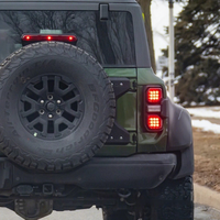 Ensemble de feux arrière LED Lava Prism pour Ford Bronco 2021-2026 avec clignotant, feu de recul et feu stop