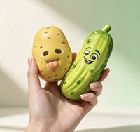 Jouet sensoriel anti-stress en forme de pomme de terre en PU à rebond lent, mignon, pour soulager le stress, pour les enfants de 5 à 7 ans