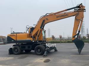 Excavadora de ruedas Hyundai usada, excavadora de ruedas de segunda mano Hyundai 210w-9 210, R210W 21ton, a la venta - Product Image 2