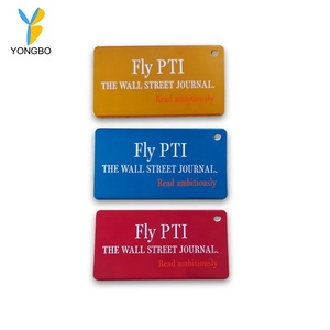 Custom Logo Colorful Metal Travel Tag with Letter Pattern Name and ID Card Holder for Luggage <b>Suitcase</b> Travel Bag - Product Image 5