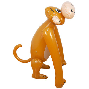 <span class=keywords><strong>Gorilla</strong></span> Gonfiabile Gigante in PVC Marrone - Decorazione Scenica, Giocattolo Animale Simulato per Bambini - Product Image 1