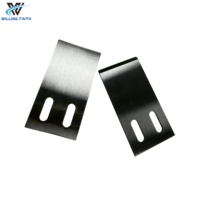 Lames de découpe pour granulateur de film plastique WL, couteaux de recyclage pour extrudeuse, lames de planage 9CrSi/SKD-11/HSS/OEM HRC 58-62