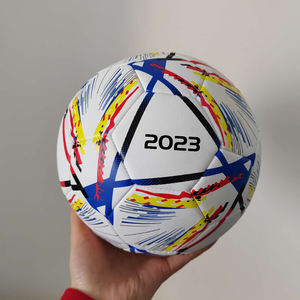 ActAnteriormente en STOCK <span class=keywords><strong>2023</strong></span> Deportes de equipo PU Balón de fútbol Entrenamiento de adultos Fútbol Tamaño 5 - Product Image 4