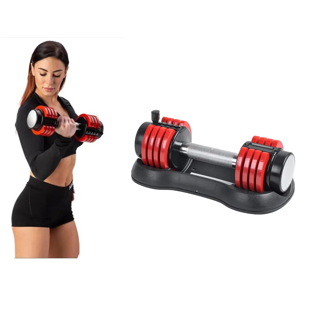 Dambıl seti seçin 5.5KG , 5-IN-1 ağırlıkları Dumbbells kadınlar için Set spor egzersiz egzersiz Fitness Pilates