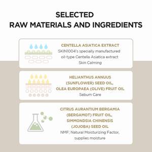 Huile nettoyante légère à base de plantes Centella 6.76 Fl.oz 200ml Marque privée Mousse nettoyante coréenne douce pour le visage <span class=keywords><strong>Double</strong></span> huile nettoyante <span class=keywords><strong>grasse</strong></span> - Product Image 6