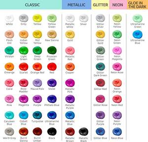 No tóxico y permanente 3D DIY tela arte pinturas 24 colores 30ML conjunto para <span class=keywords><strong>ropa</strong></span> lienzo camisetas Jeans bolsas - Product Image 2