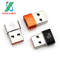 Adaptador Mini USB2.0 Portátil OTG, Adaptador de Tipo C a USB para Transferencia de Datos de Computadora y Teléfono