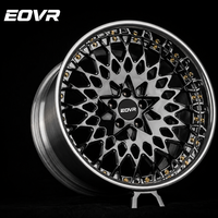 Rines Forjados OEM Personalizados de Aleación 5x114.3 5x112 18 19 20 22 21 24 Pulgadas, Diseño Cóncavo, Cromado, Negro Mate para BMW, Audi, URUS, Nissan