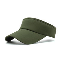 Gorra de sol de verano sin parte superior, para correr, maratón, deportes, viajes, actividades al aire libre, con ajuste mágico, gorra publicitaria, LOGO personalizado 100%