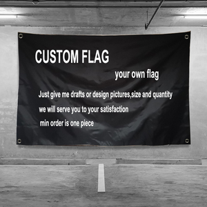 Custom Flag Banner Home Decoration Hanging Flag 4 Grommets in Corners Any Size Any Logo Picture to Be Your Own Design