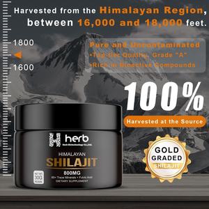 Resina de Shilajit de Marca Privada ODM/OEM, Suplemento Enzimático de Shilajit Puro del Himalaya con Ácido Fúlvico y Más de 85 Minerales Traza para Hombres y Mujeres - Product Image 2