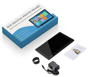 Thông minh hình ảnh kỹ thuật số khung ảnh 7 8 10 12 13.3 14 15 18.5 21.5 inch Acrylic Máy nghe nhạc quảng cáo cảm biến chuyển động chức năng signage - Product Image 6