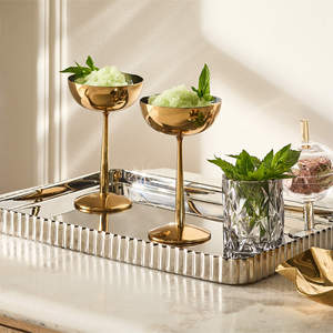 กระจกคูเป้ชุบทองเหลืองเป็นมิตรกับสิ่งแวดล้อมของ Emporia - Product Image 1