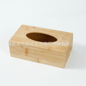 Cajas de pañuelos de bambú personalizadas para restaurantes, disponibles al por mayor, con impresión de logotipo disponible para hoteles, restaurantes y hogares. - Product Image 4