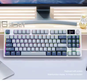 คีย์บอร์ดเกมมิ่งแบบกลไก ATTACK SHARK K86 พร้อมไฟ RGB Backlit จอแสดงผลอัจฉริยะ ปุ่มควบคุมแบบหมุน รองรับการเชื่อมต่อ 3 โหมด แบตเตอรี่ 4000mAh - Product Image 6