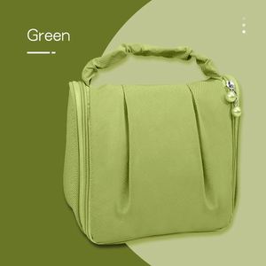 Custom Logo Printed Portable Trapezoidal Makeup Case Stylish Polyester Material Storage <b>Box</b> for Women Household Use - Product Image 2
