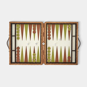 Juego <span class=keywords><strong>de</strong></span> Backgammon Personalizado Monte-Carlo <span class=keywords><strong>de</strong></span> Madera y Cuero - Juego <span class=keywords><strong>de</strong></span> Mesa <span class=keywords><strong>de</strong></span> Lujo Ecológico para Interiores - Product Image 4