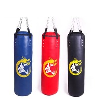 Sac de frappe de boxe, sac de frappe suspendu pour l'entraînement, sac de frappe en PU pour la boxe, sac creux