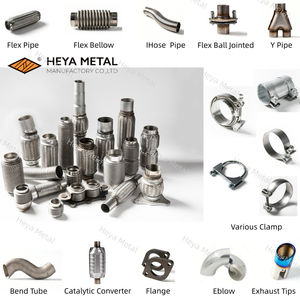 <span class=keywords><strong>Prix</strong></span> d'usine, ventes chaudes, HEYA 50*230MM, acier inoxydable 201, <span class=keywords><strong>soufflet</strong></span> extérieur tressé pour tuyau flexible d'échappement, utilisation automobile - Product Image 6