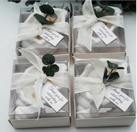 Bougie artisanale en cire de soja aromatique à la lavande et à la vanille, en forme de coquillages, pour la décoration de mariage, la décoration de la maison, les cadeaux de fête prénatale ou Noël