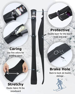 Shorts de protection rembourrés pour le ski, le snowboard et le patinage, avec protection des hanches et genouillères intégrées - Product Image 4