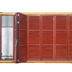 Persianas plegables directas de China, persianas y persianas de aluminio, puertas plegables BI para uso en patios - Product Image 1