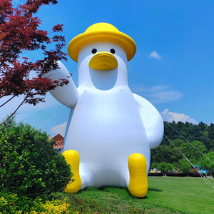 Tùy Chỉnh Lớn Inflatable Lớn Phim Hoạt Hình Búp Bê Robot Người Ngoài Hành Tinh Cậu Bé Cô Gái Người Phụ Nữ Người Đàn Ông Mô Hình - Product Image 2