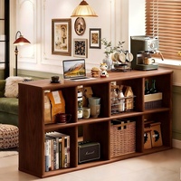 Armoire de rangement commerciale moderne et minimaliste en contreplaqué, réglable en hauteur, avec tiroirs verrouillables, multifonctionnelle pour l'école, la maison et le bureau