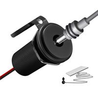 Convertidor Elevador de Voltaje Starlink Mini 12V a 30V DC con Adaptador de Enchufe de Silicona y Soporte Integrado Regulado para RV/Yate