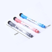 Marqueur magnétique à pointe fine de haute qualité pour tableau blanc effaçable à sec avec capuchon effaceur