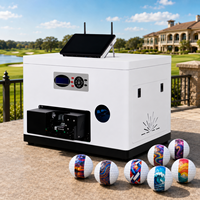 Impresora de Pelotas de Golf de Alta Velocidad 360 para la Creación de Marca en Eventos de Golf Profesionales °   Logotipo sin Costuras en Pelotas de Golf, Certificación CE y CCC, Compatible con Wifi