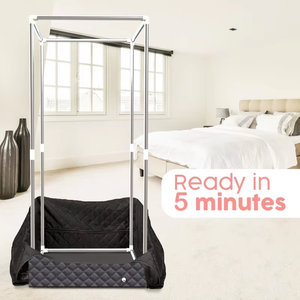 Sauna Portatile da <span class=keywords><strong>Casa</strong></span> 1000W per Disintossicazione, Dimagrimento e Perdita di Peso con Vapore - Product Image 3